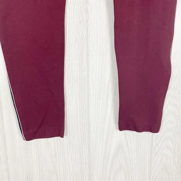Liverpool | Maroon Drew Skinny Ankle Leggings Size 10 - Picture 6 of 8